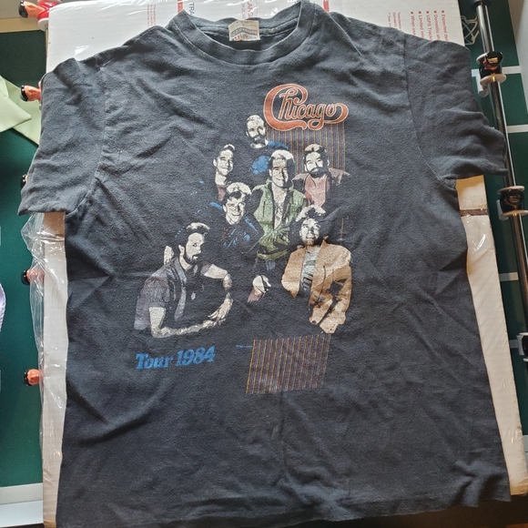 Hanes Shirts Vintage Chicago Band Tour Shirt From 84 Poshmark